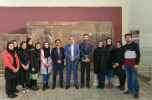 بازدید دانشجویان گروه باستان شناسی دانشگاه کاشان از موزه ملی ایران